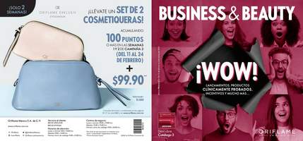 Portada Catálogo Oriflame Business