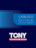 Portada Catálogo Tony Papelerías